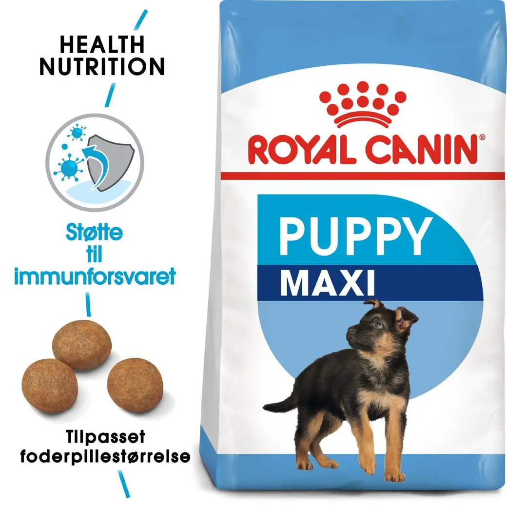 Puppy Maxi 15 kg - Maxi Zoo Danmark
