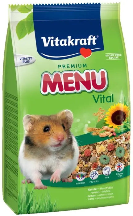 Menu Vital Hamster 1 kg - Maxi Zoo Danmark
