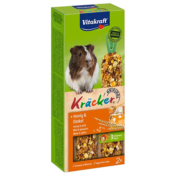 Kräcker Marsvin med honning - Maxi Zoo Danmark