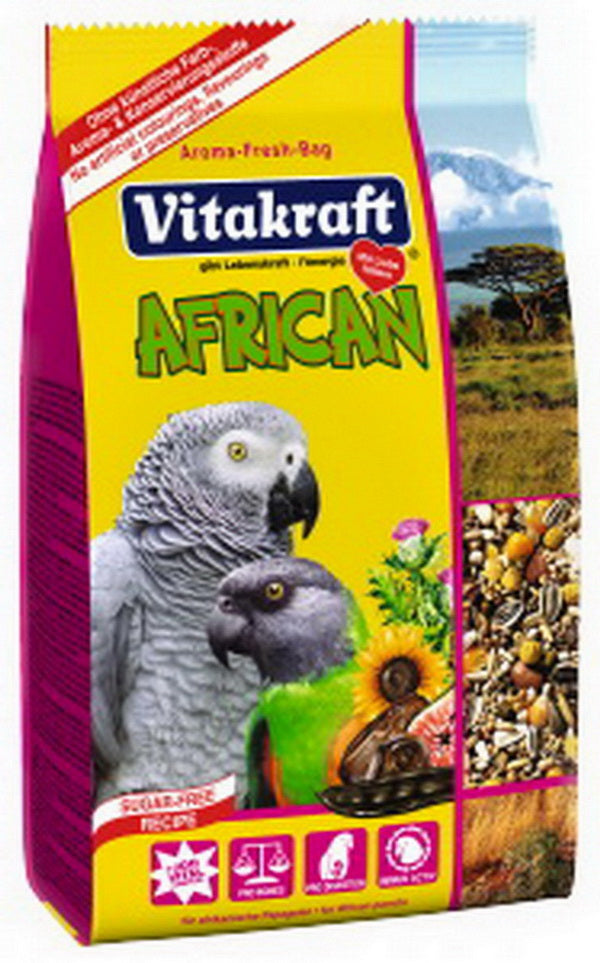 African Gråpapegøje750 g - Maxi Zoo Danmark