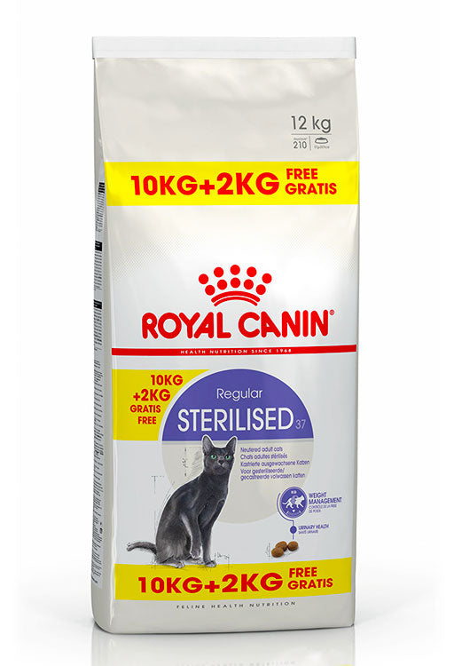 Adult Sterilised bonus 10 + 2 kg - Maxi Zoo Danmark
