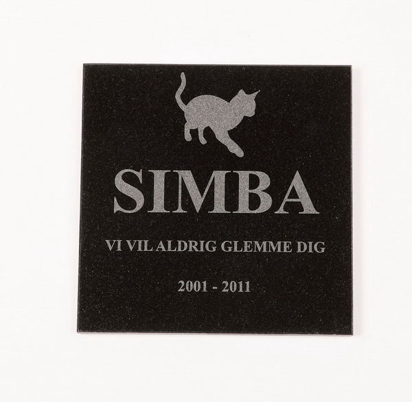 Mindesten til hund/kat i granit - Maxi Zoo Danmark