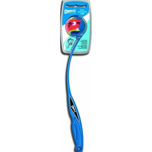 Tennis Launcher medium 35 cm blå - Maxi Zoo Danmark