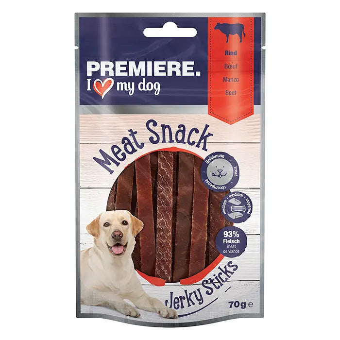 Meat Jerkys okse 70 g - Maxi Zoo Danmark