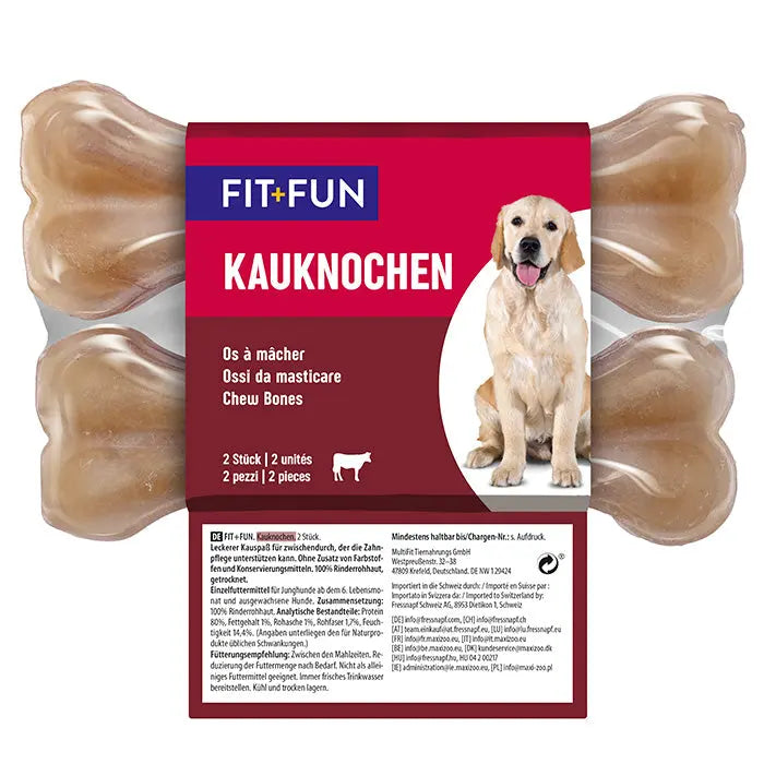 Tyggeben 2 stk 13 cm 120 g - Maxi Zoo Danmark