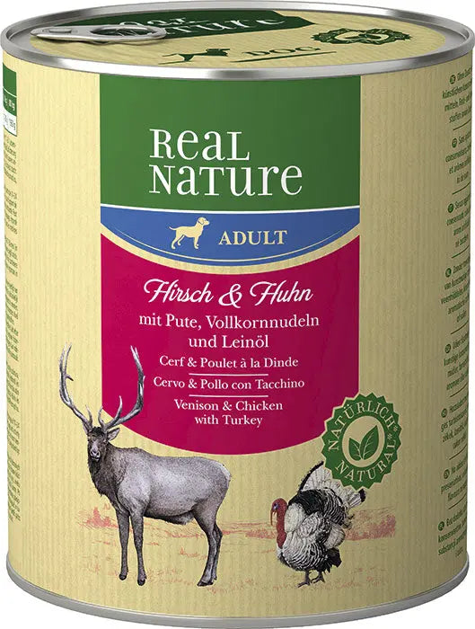 Adult, dåse hjort & kylling 800 g - Maxi Zoo Danmark