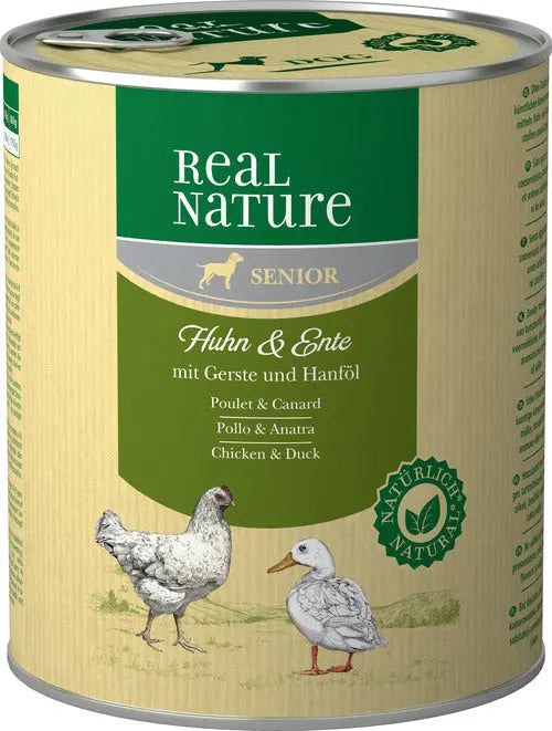 Senior, dåse kylling & lam 800 g - Maxi Zoo Danmark