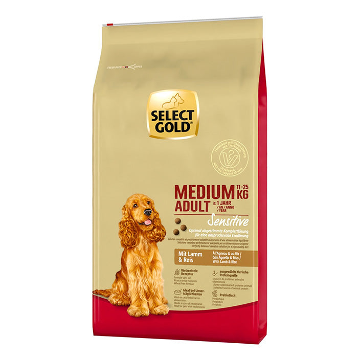 Adult Sensitive Medium lam & ris 12 kg