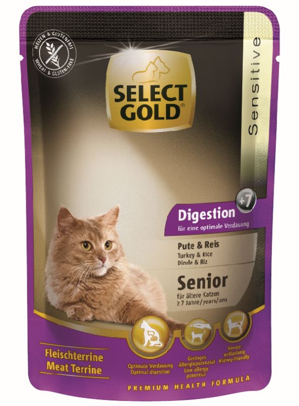 Senior Sensitive Digestion pouch kalkun & ris 85 g