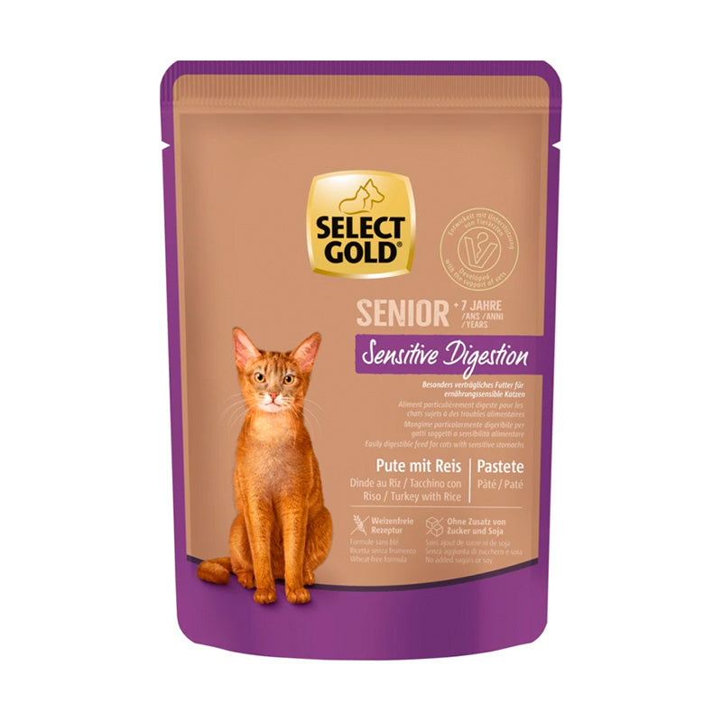 Senior Sensitive Digestion pouch kalkun & ris 85 g