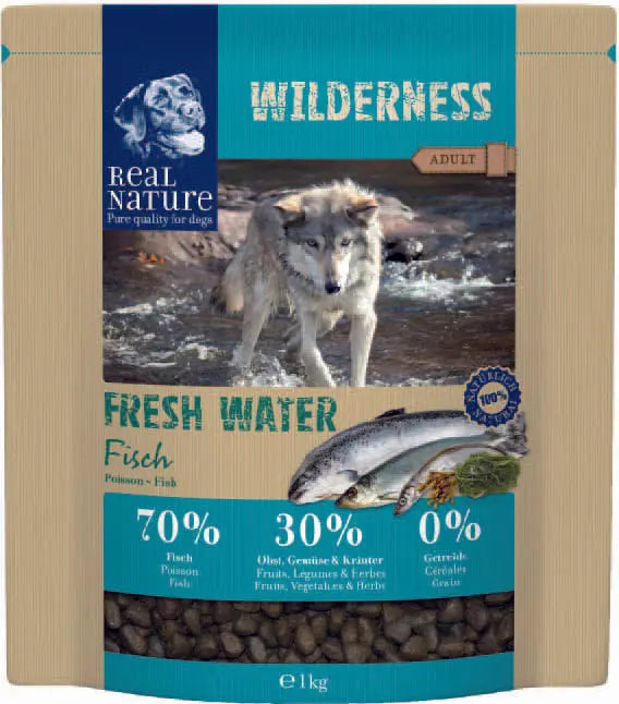 Adult Wilderness Fresh Water fisk 1 kg - Maxi Zoo Danmark