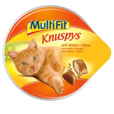 Knuspys kylling & ost 60 g - Maxi Zoo Danmark