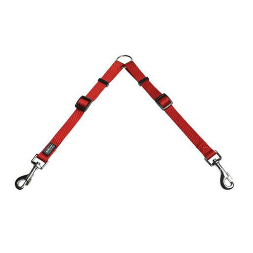 Nylon koppel Classic 28-44 cm x 10mm rød