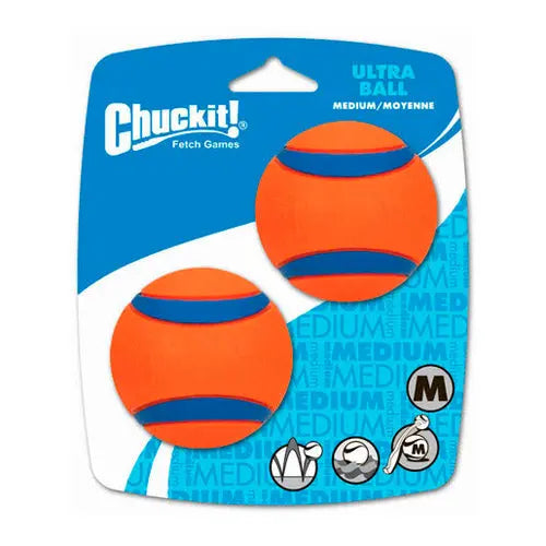 Gummibold Ultra medium 2 pak orange CHUCK-IT