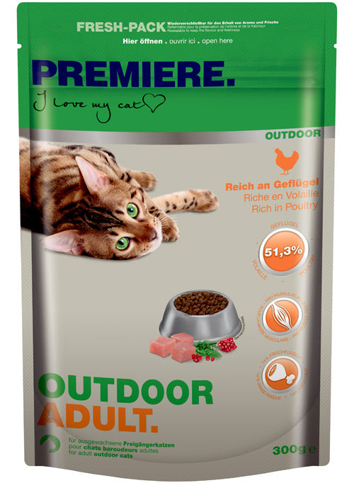 Adult Outdoor fjerkræ 300 g