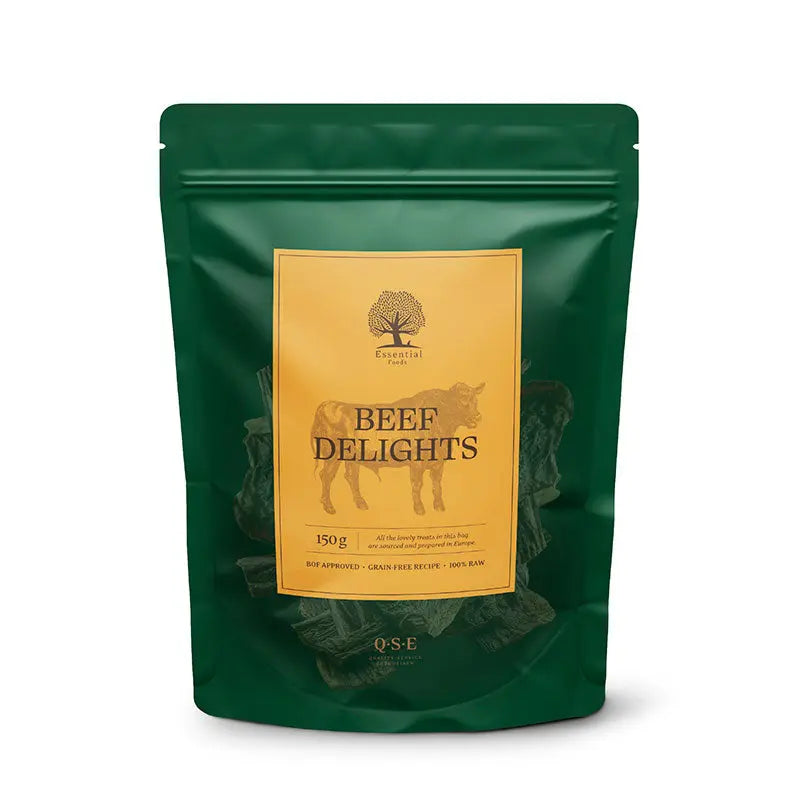 Beef Delights okse 150 g - Maxi Zoo Danmark