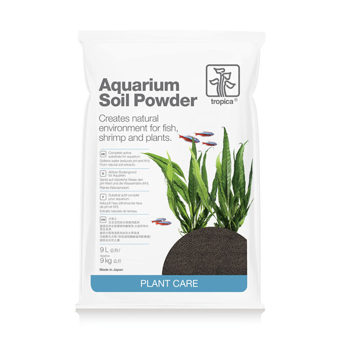 Bundlag Aquarium Soil Powder9 l - Maxi Zoo Danmark