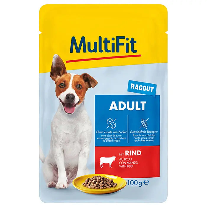Adult Little Dog Ragout, pouch okse 100 g - Maxi Zoo Danmark