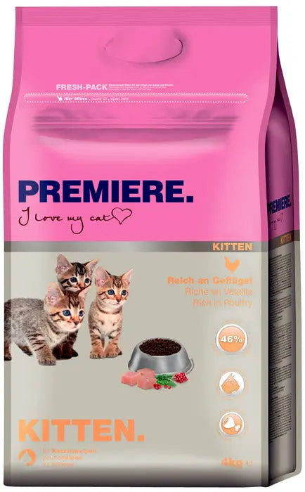 Kitten fjerkræ 4 kg - Maxi Zoo Danmark