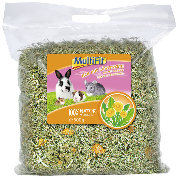 Gnaverhø mælkebøtte 500 g - Maxi Zoo Danmark