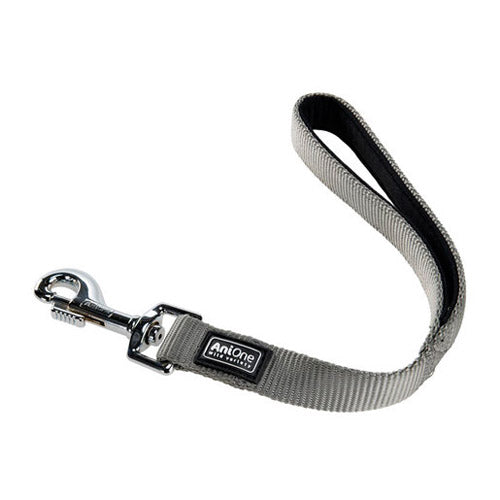 Nylon kortline Classic 30 cm x 20 mm M grå