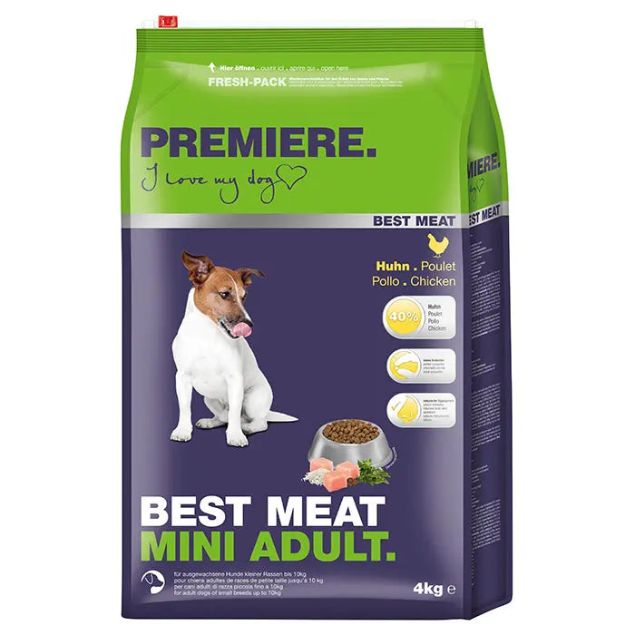 Adult Best Meat Mini kylling 4 kg - Maxi Zoo Danmark