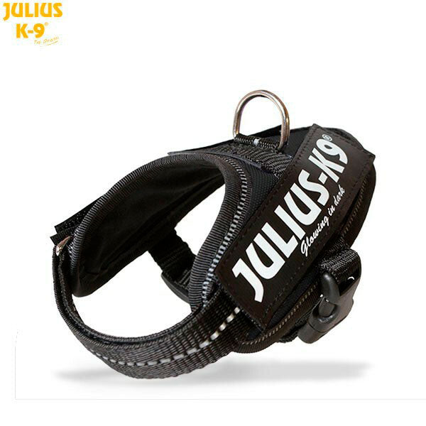 Julius K9 Power-Sele IDC XXS 33-45cm sort - Maxi Zoo Danmark