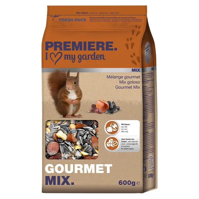Natur Mix Egernfoder 600 g - Maxi Zoo Danmark