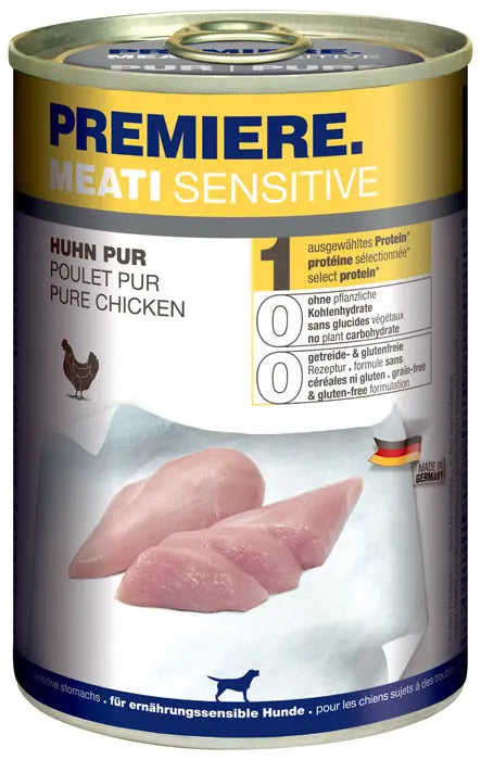 Adult Meati Sensitive, dåse Pure kylling 400 g - Maxi Zoo Danmark