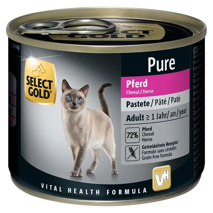 Adult Pure Paté, dåse hest 200 g - Maxi Zoo Danmark