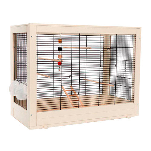 Fuglebur Mara 78 x 43 x 60 cm hvid - Maxi Zoo Danmark