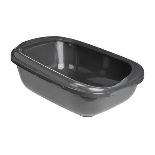Kattebakke Mega Tray 49 x 66 x 27 cm mørkegrå - Maxi Zoo Danmark