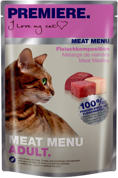 Adult Meat Menu, pouch kødmix 85 g