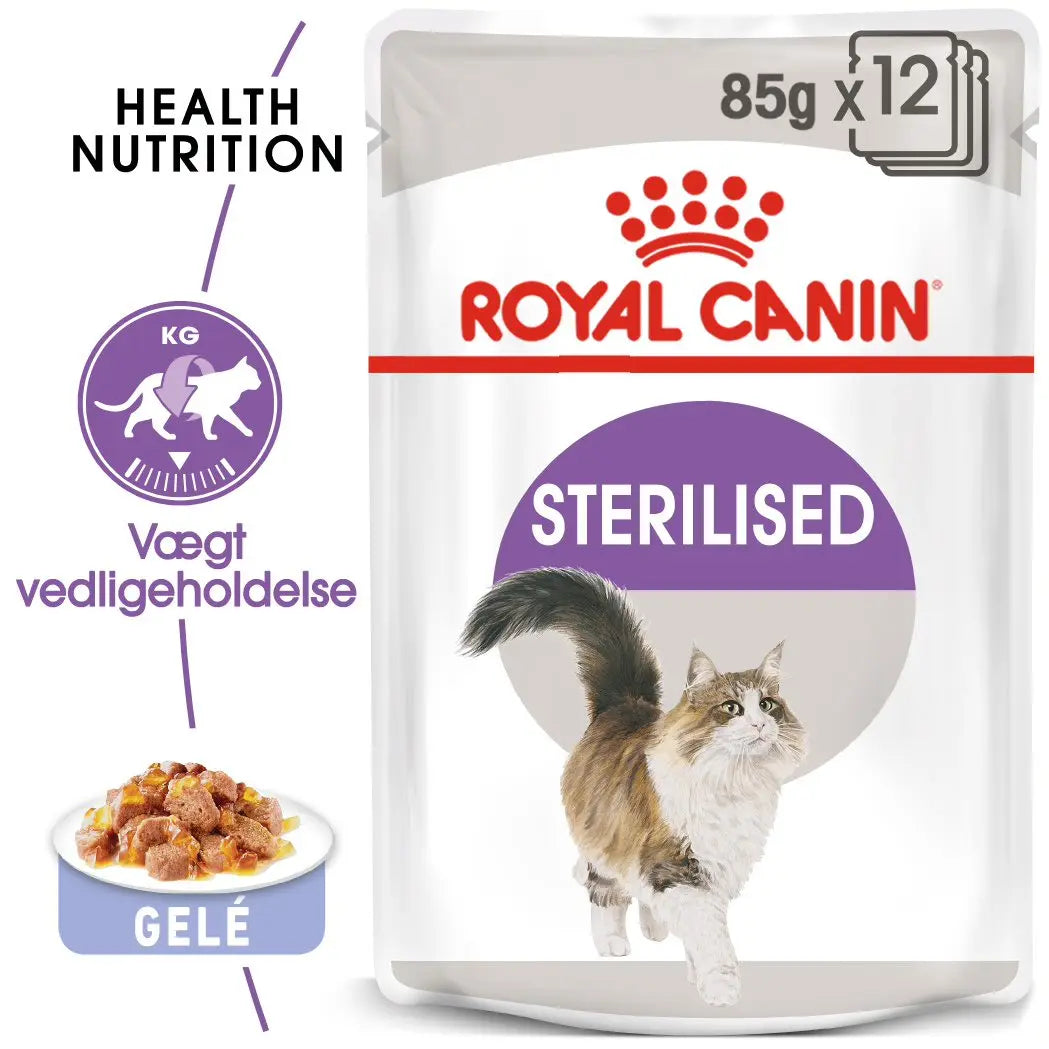 Adult Jelly, menuboks pouch Sterilised 12x85 g - Maxi Zoo Danmark
