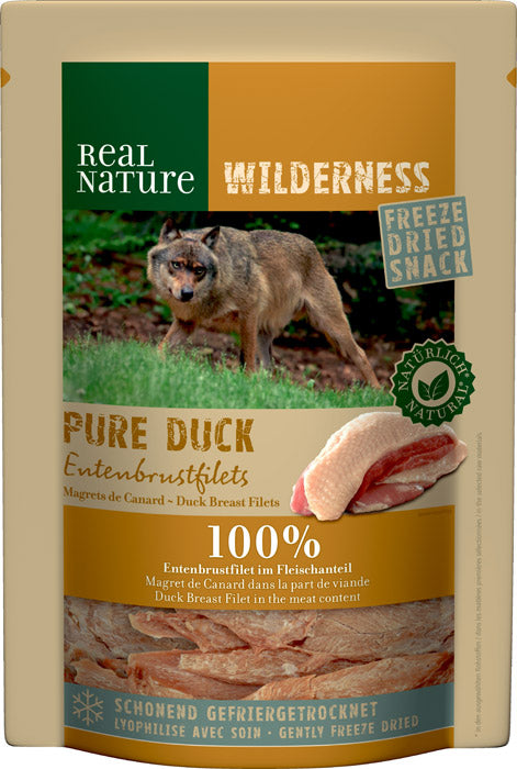 Adult Wilderness Pure Duck snack andebrystfilet 100 g - Maxi Zoo Danmark