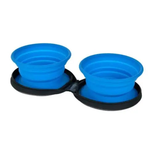 Silikone skål Camp Fire foldbar, 2 x 800 ml - Maxi Zoo Danmark