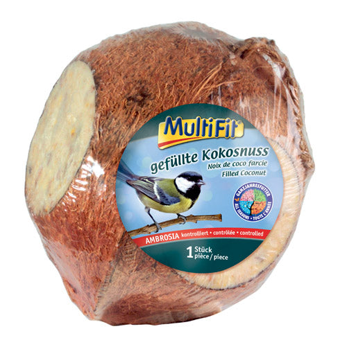 Fyldt kokosnød1 stk - Maxi Zoo Danmark