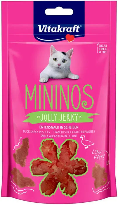 Mininos Jolly Jerky and 40 g - Maxi Zoo Danmark