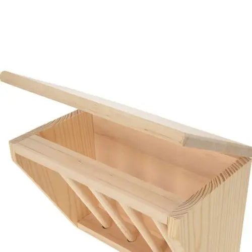 Høhæk i træ Tessa 24x16x19 cm - Maxi Zoo Danmark