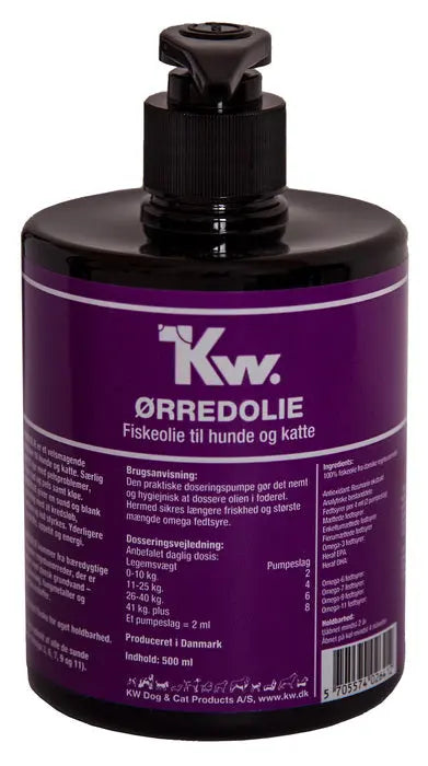 Ørredolie 500 ml - Maxi Zoo Danmark
