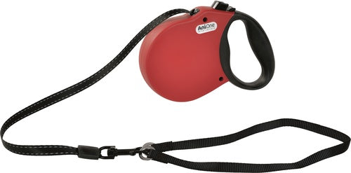 Hundeline Soft Belt medium 5 m <25kg rød