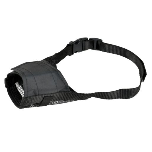 Sikkerheds Mundkurv Nylon large 10x25 cm brun