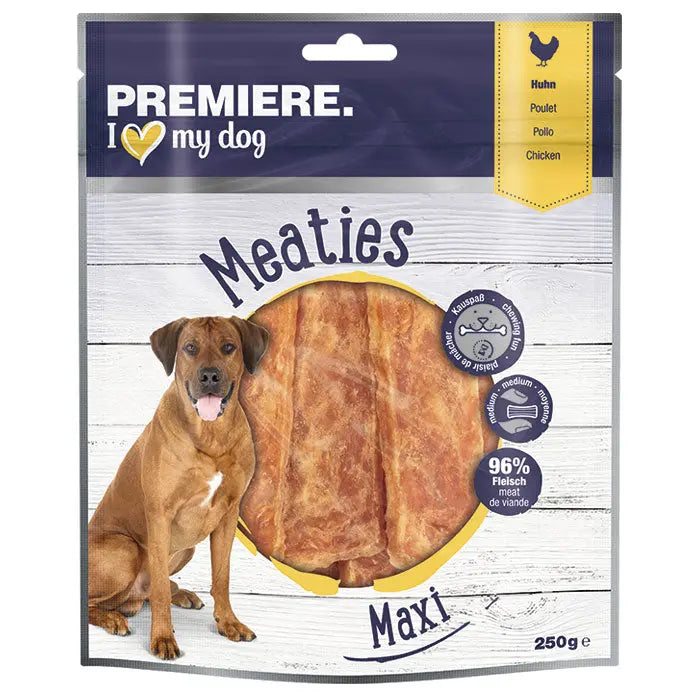 Maxi Meaties kylling 250 g - Maxi Zoo Danmark