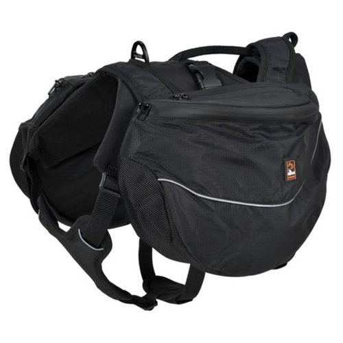 Trekking sele m/lommer XL 79-95 cm, sort