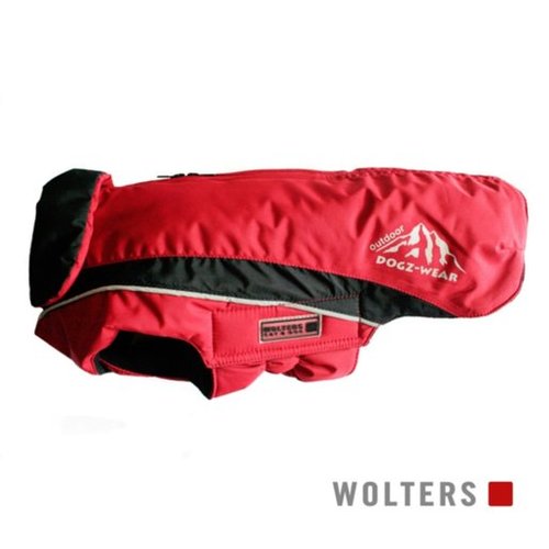 Skijakke Dogz Wear 42 cm rød/sort