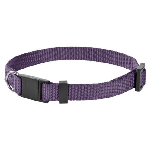 Nylonhalsbånd 19-30 cm lilla