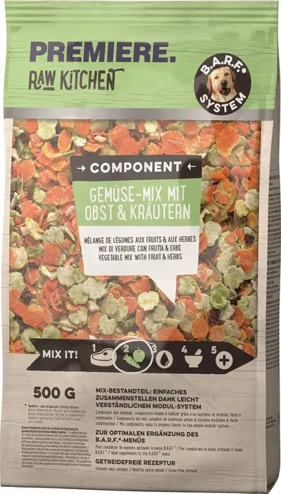 Raw Kitchen comp 2 grønt & urte mix 500 g - Maxi Zoo Danmark