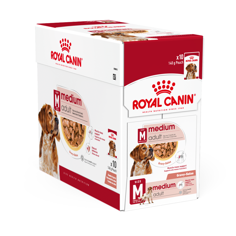 Adult Medium menu10x140g