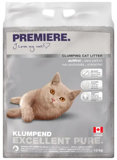 Kattegrus Excellent Pure klumpende 12 kg / 12 l - Maxi Zoo Danmark
