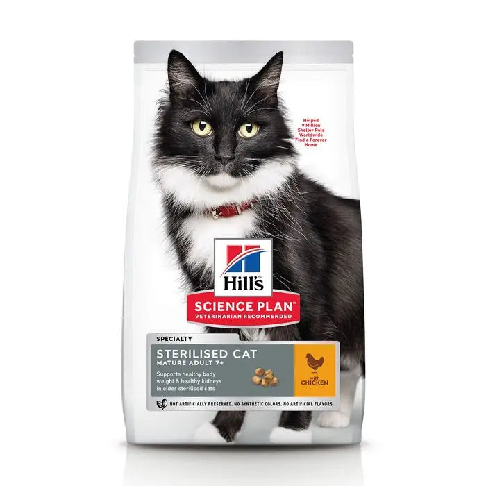 Mature Sterilised kylling 10 kg - Maxi Zoo Danmark